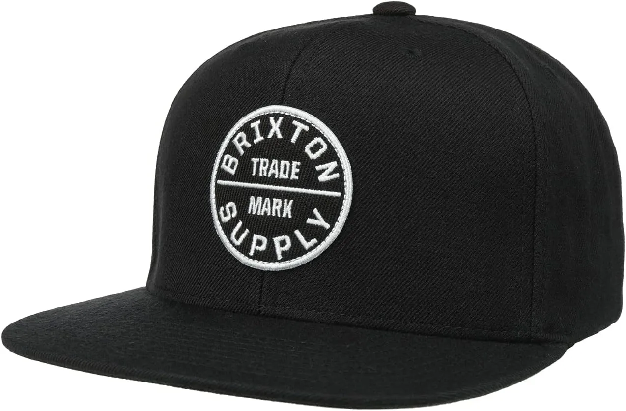 Brixton Men's Oath Iii Medium Profile Adjustable Snapback Hat