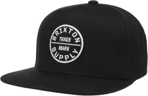 Brixton Men's Oath Iii Medium Profile Adjustable Snapback Hat