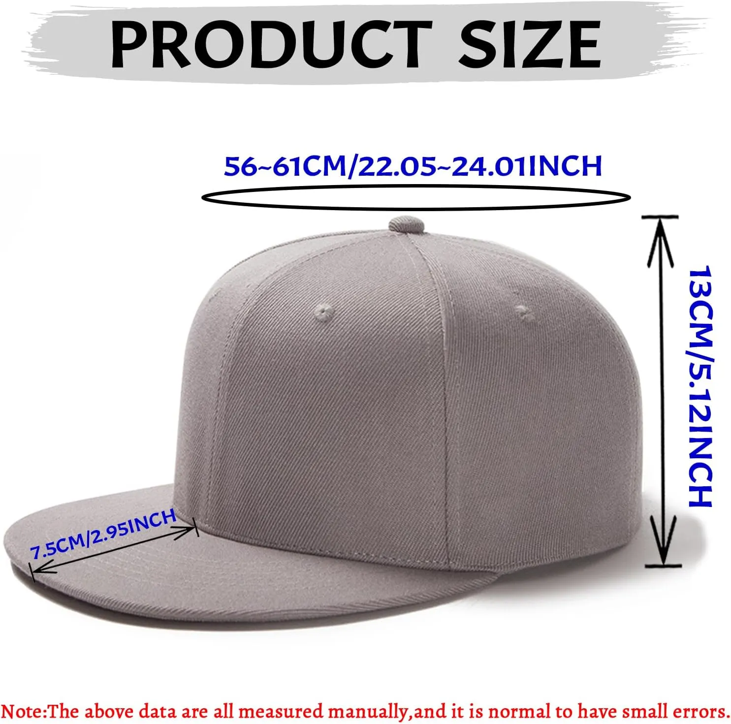 Custom Baseball Cap with Embroidery Text Logo and Print Photo,Image, Personalized Adjustable Summer Sun Hat Unisex