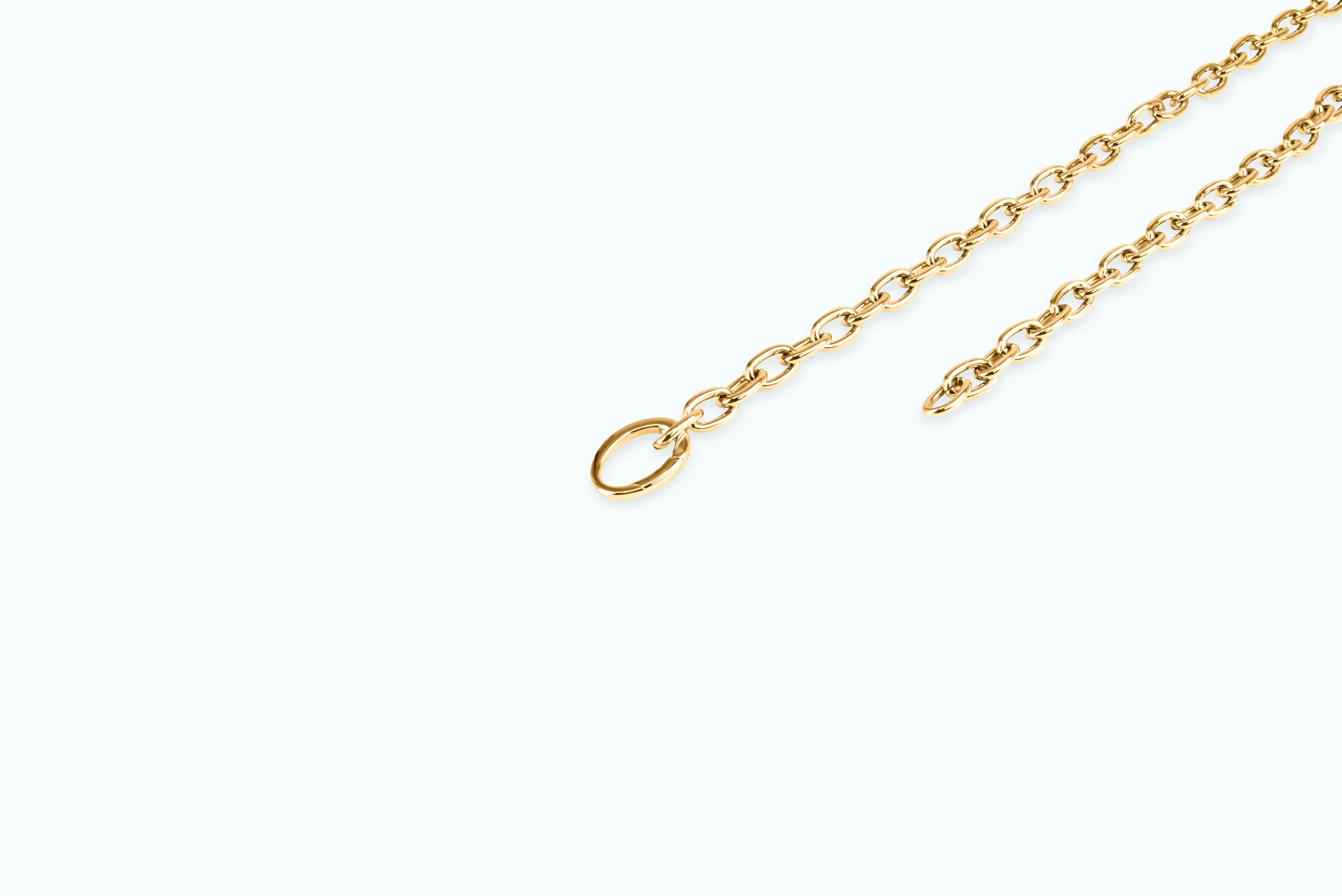 Electro Bunny Necklace (XL) Gold Sunkiss Red