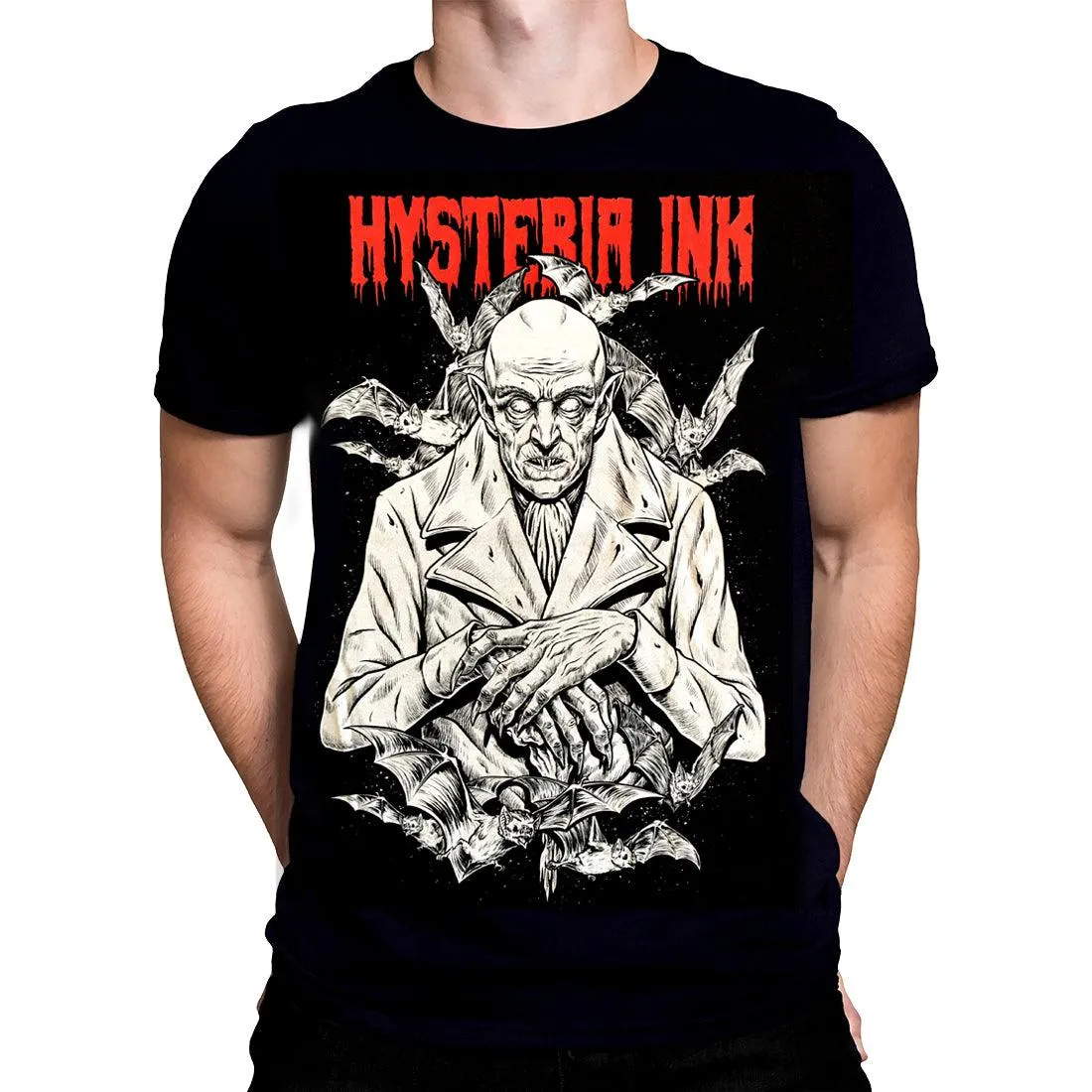 Hysteria Ink - NOSFERATU - Men's T-Shirt - Black