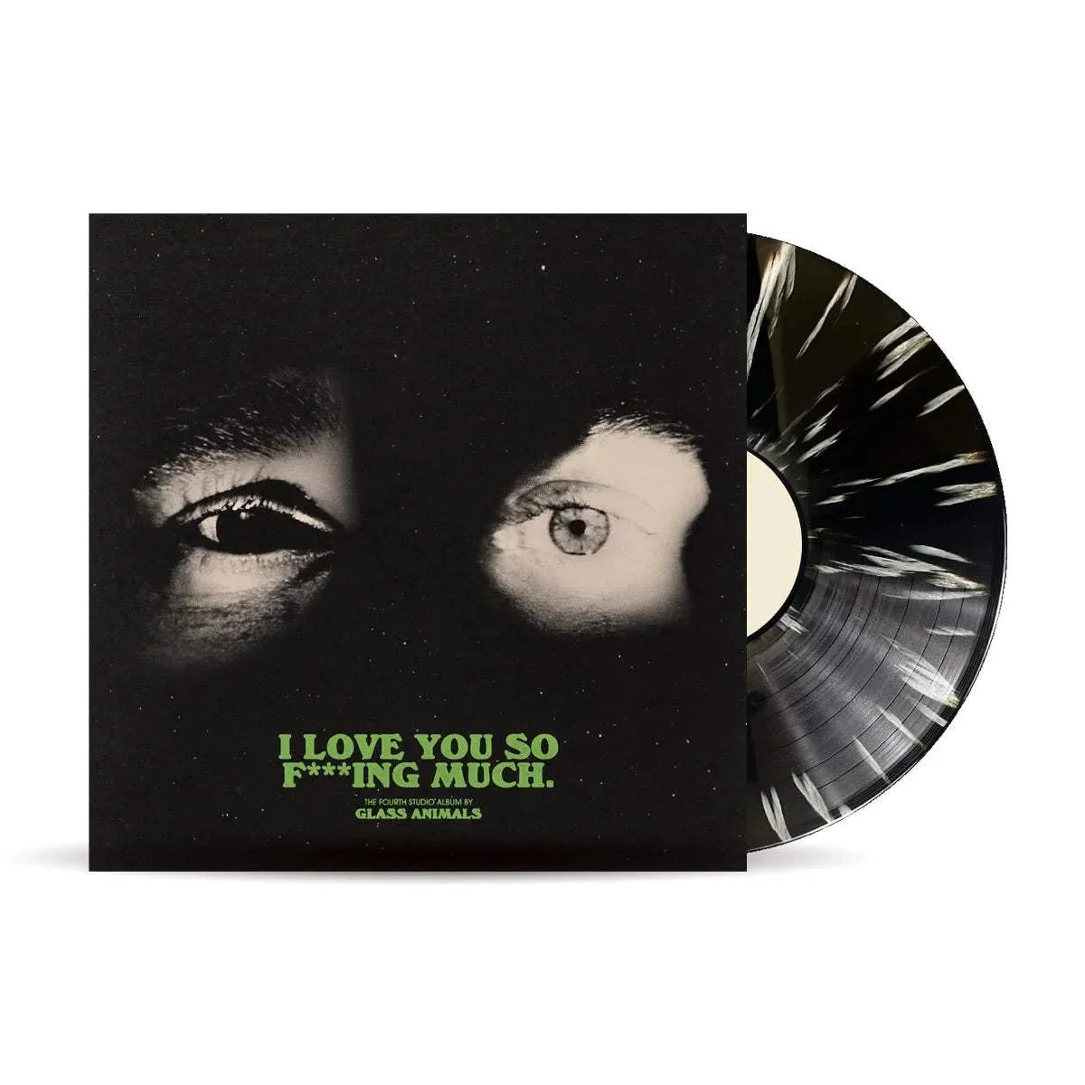 I Love You So F***ing Much Black/White Splatter