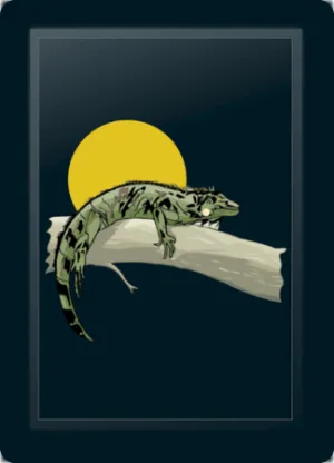 Iguana Logo Panel