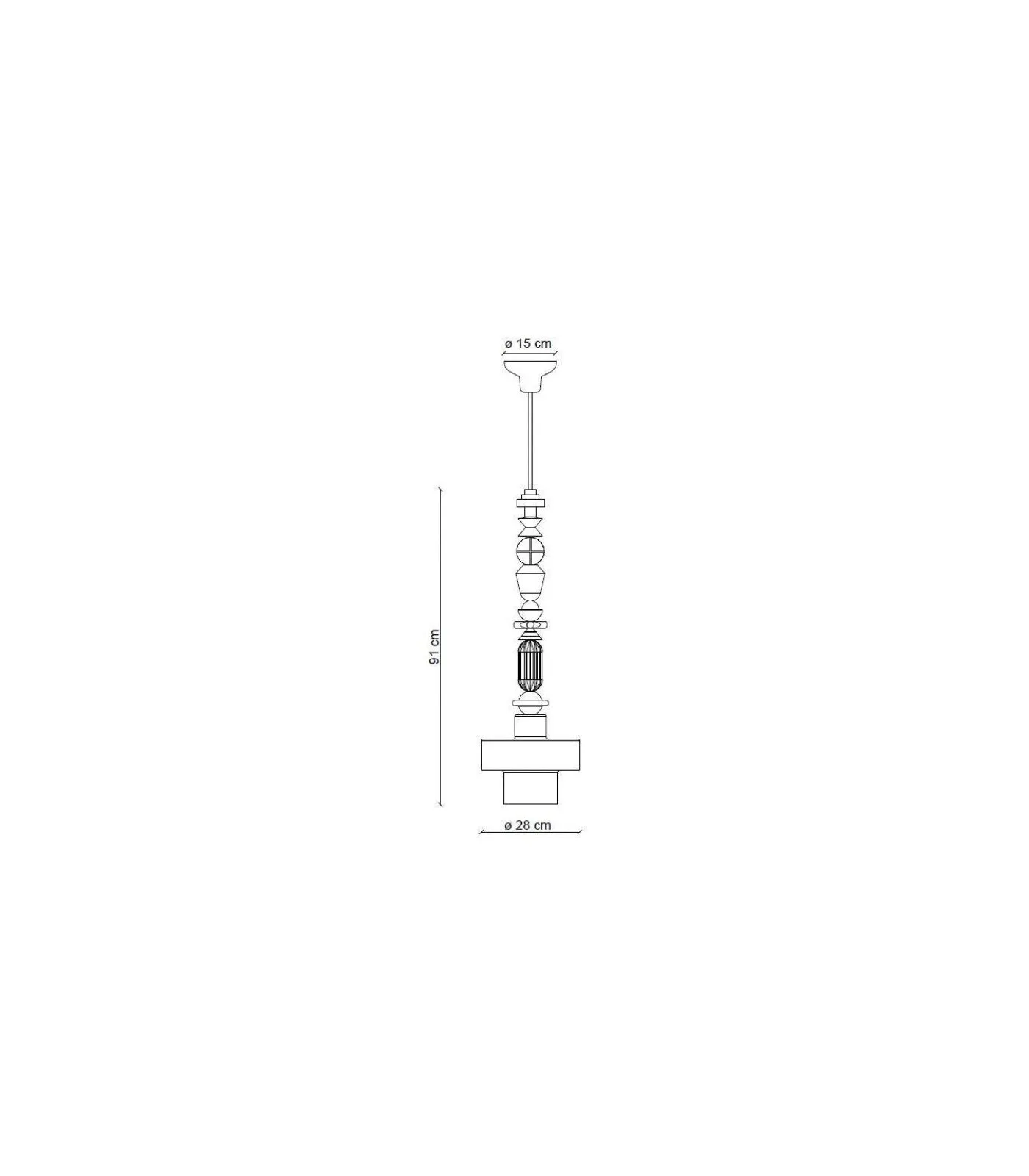 Lariat Cylinder Pendant Light