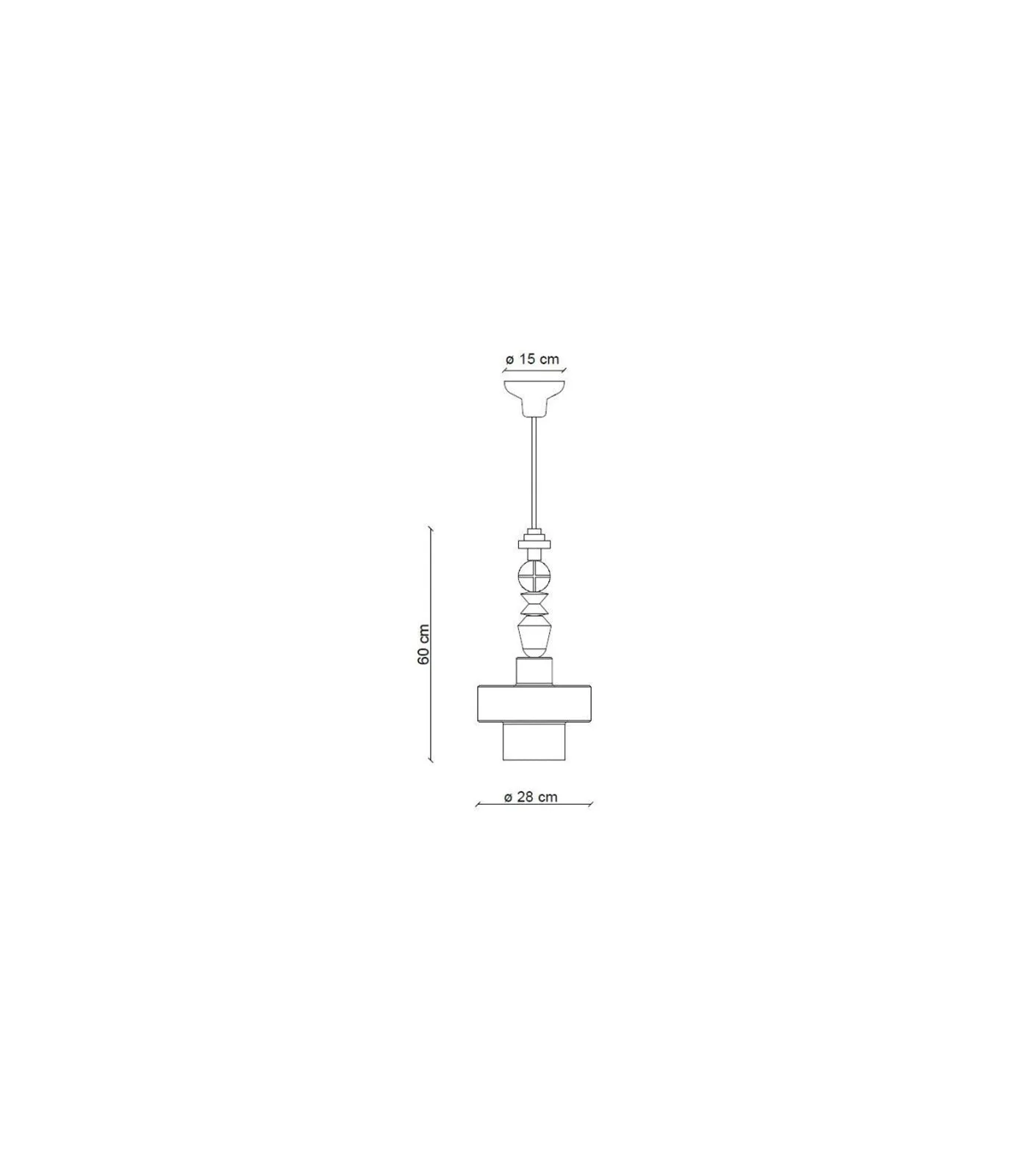 Lariat Cylinder Pendant Light