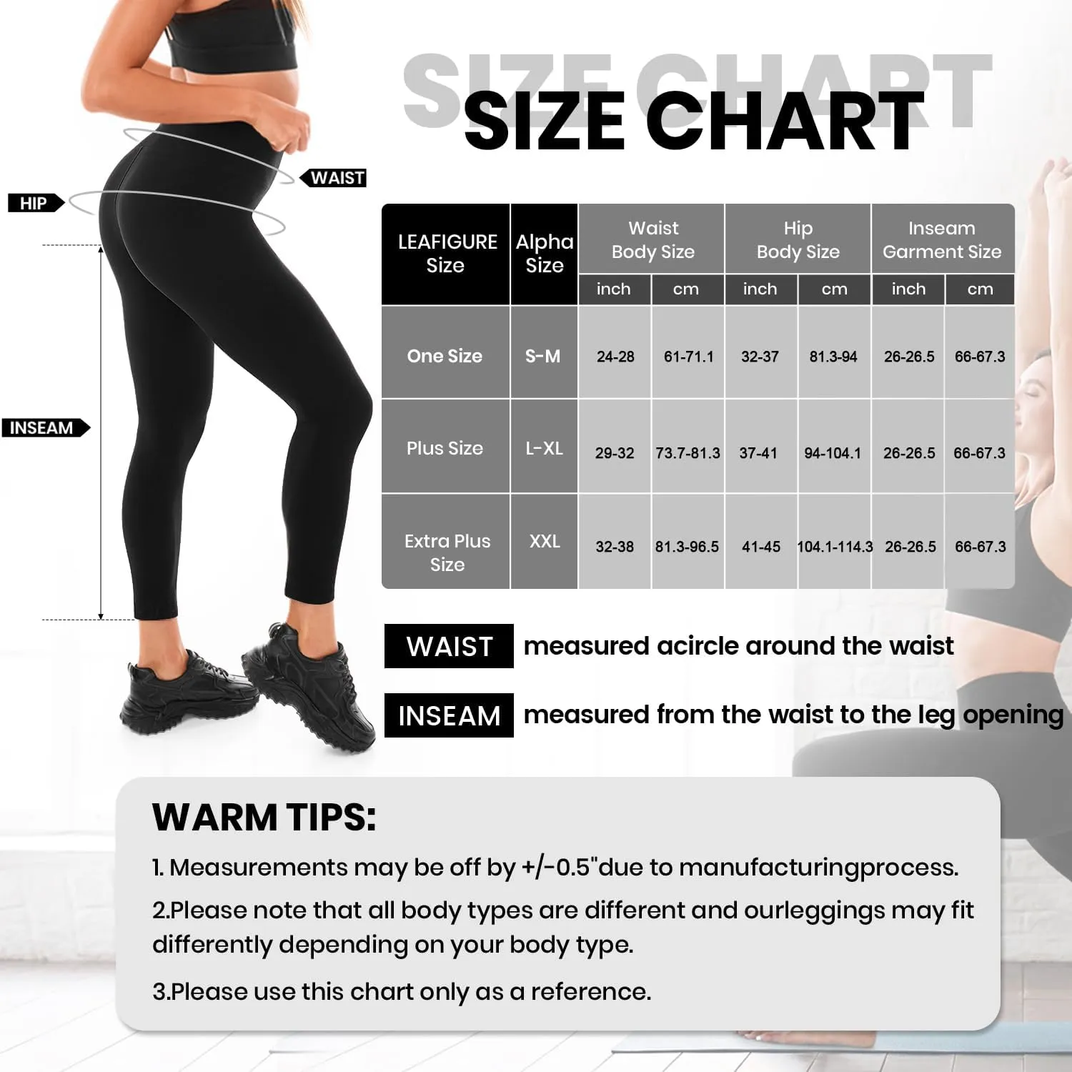 Leggings for Women, High Waisted Black Leggings Women for Workout Yoga