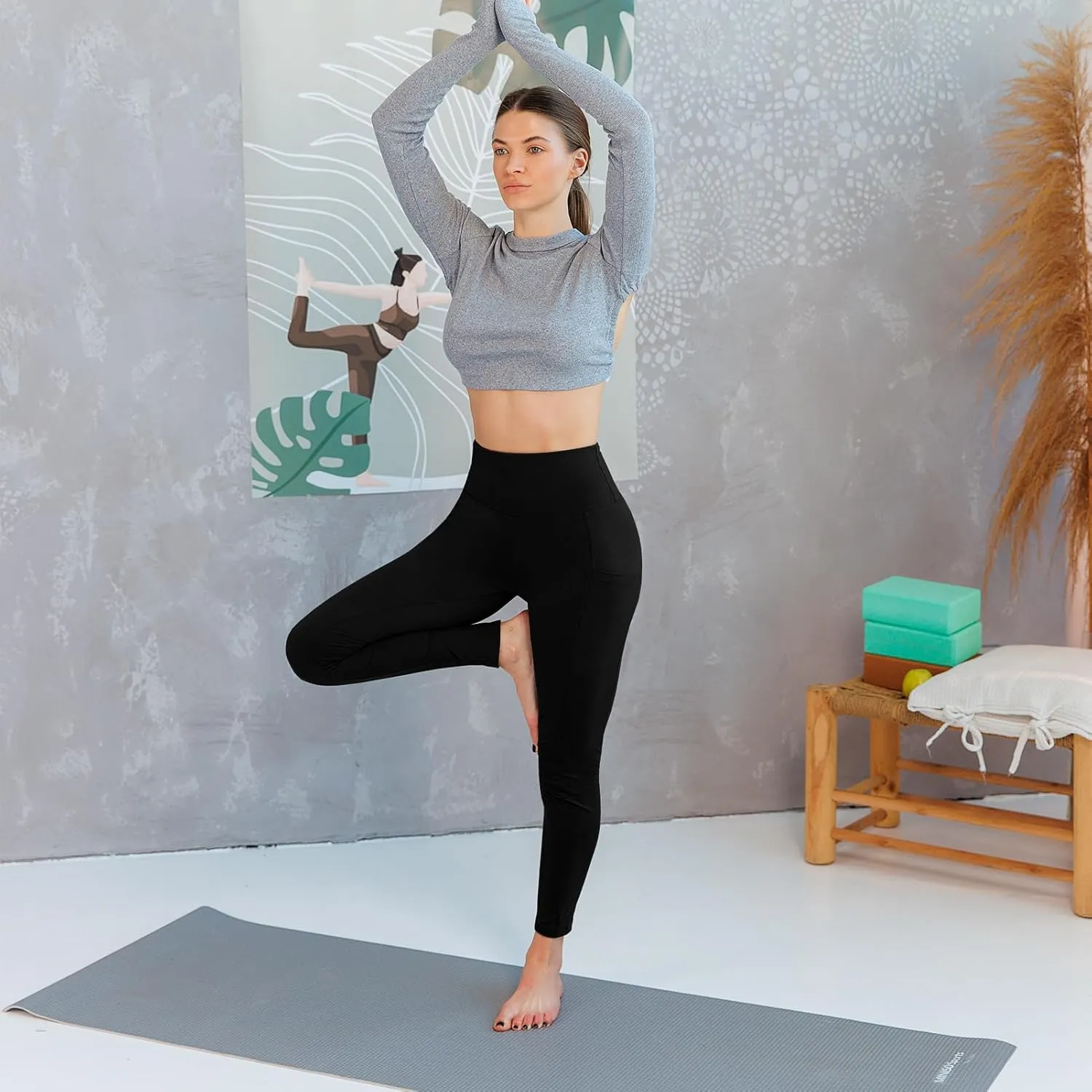 Leggings for Women, High Waisted Black Leggings Women for Workout Yoga