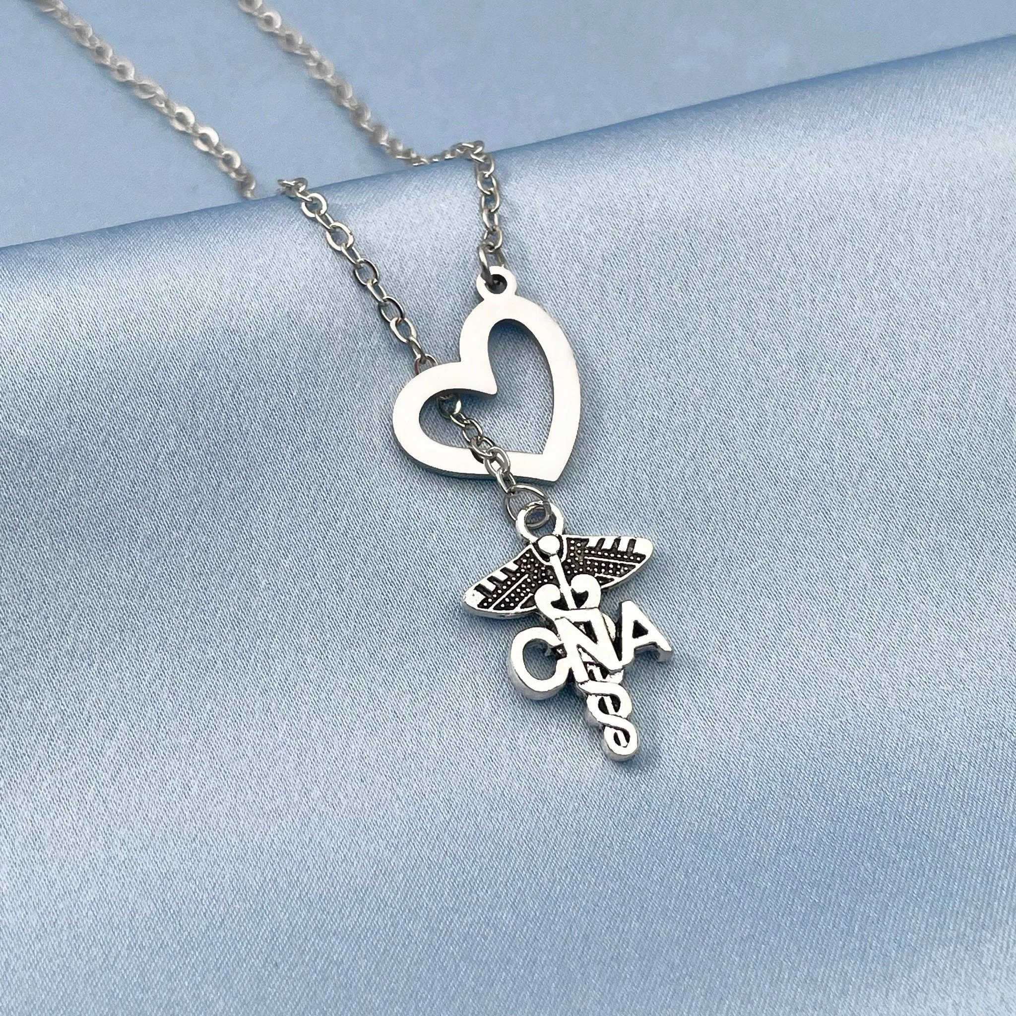 Loookus - CNA Love Lariat Necklace
