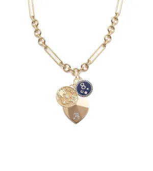 Love, Strength & Karma : Midsize Mixed Clip Necklace Story