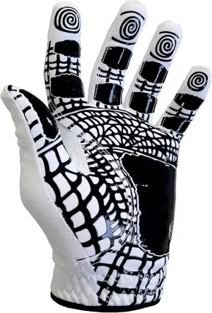MONKEY GRIP Golf Glove Premium Synthetic Nonslip Spider Grip Tacky All Weather Slice Killer No Twist Left Hand